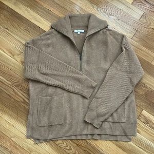 Madewell Quarter-Zip Sweater